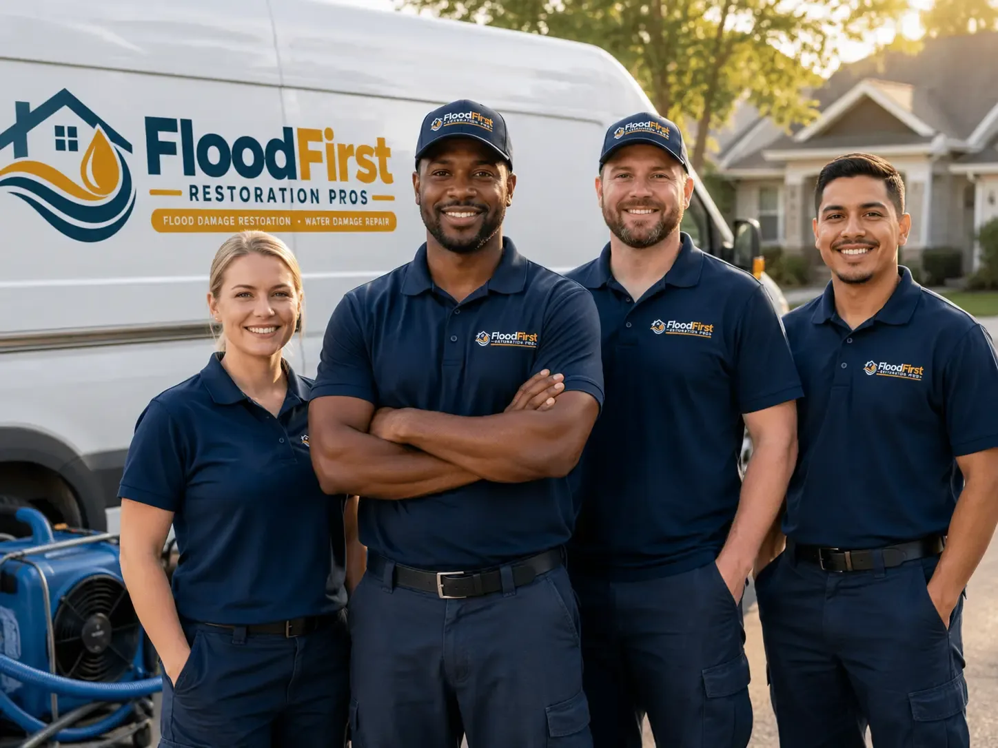 Flood Damage Restoration company in Clam Lake, WI